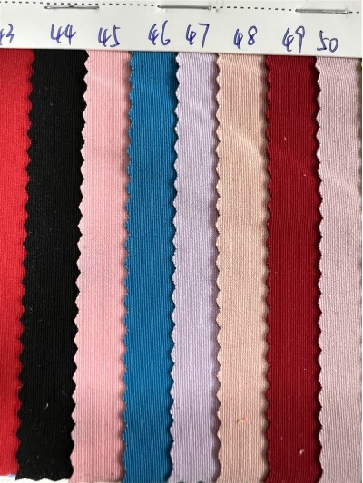 DG-BT  再生超細牛奶絲 成分：88%再生滌綸  12%氨綸  克重：180g/㎡  幅寬：160CM 細節-3